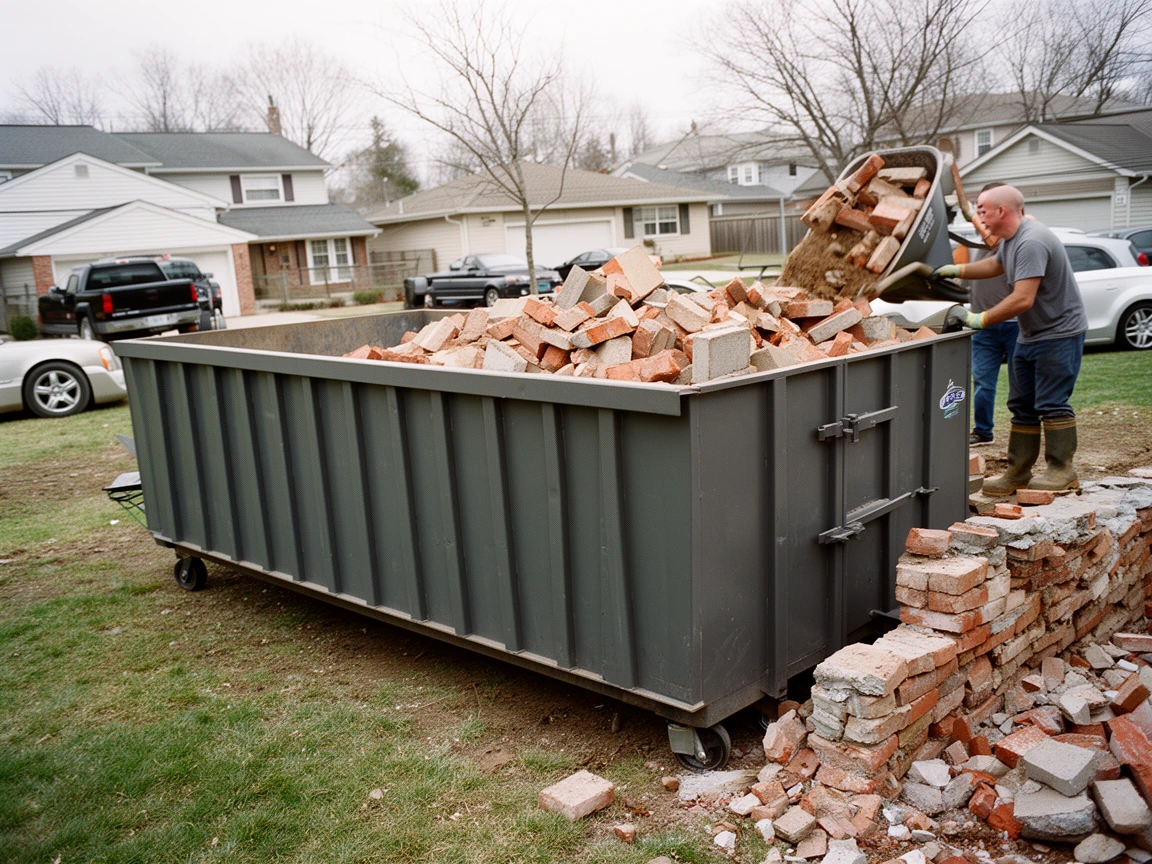 Heavy Debris Dumpster Rental